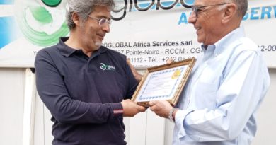 Remise de distinction chez EcoGlobal Africa
