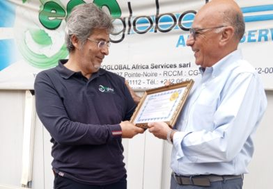 Remise de distinction chez EcoGlobal Africa
