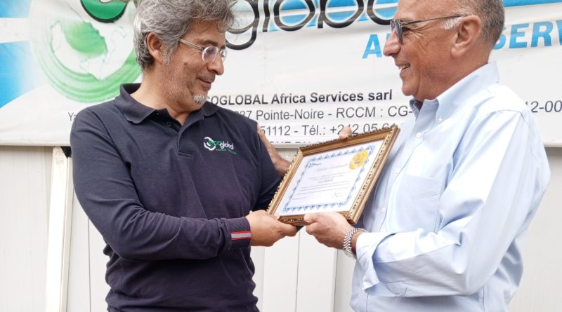 Remise de distinction chez EcoGlobal Africa